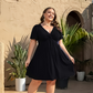 👗 50% RABATT! ✨ Elegantes V-Ausschnitt-Kleid mit gedrehtem Vorderteil & Taschen – Figurumschmeichelnd, vielseitig & bequem – perfekt für Büro, Alltag oder besondere Anlässe – femininer Look mit praktischen Details 🌸👜