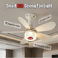 🌀 50% RABATT! 🎵 3-in-1-Deckenventilator mit Licht & Bluetooth-Lautsprecher – Kühle Brise & sanftes Licht – Angenehme Musik – Komfort den ganzen Tag, ideal für Wohnzimmer oder Schlafzimmer 🛋️✨