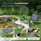 🐟 50% RABATT! 💨 Solar-Teichbelüfter mit Luftpumpe – Solarbetrieben, leise & effizient – Für sauberes Wasser & gesunde Fische im Gartenteich 🌿