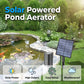 🐟 50% RABATT! 💨 Solar-Teichbelüfter mit Luftpumpe – Solarbetrieben, leise & effizient – Für sauberes Wasser & gesunde Fische im Gartenteich 🌿