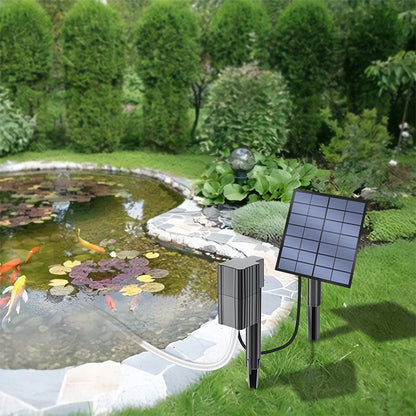 🐟 50% RABATT! 💨 Solar-Teichbelüfter mit Luftpumpe – Solarbetrieben, leise & effizient – Für sauberes Wasser & gesunde Fische im Gartenteich 🌿