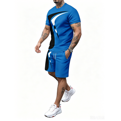 👕 50% RABATT! 🌞 Herren T-Shirt & Shorts Set mit Print – Bequem, lässig & ideal für den Sommer – Leichter Stoff, perfekt für Strand, Urlaub oder heiße Tage zu Hause 🩳