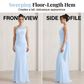 👗 50% RABATT! ✨ Schulterfreies asymmetrisches Bodycon-Abendkleid – Figurbetont & elegant – Perfekt für formelle Anlässe, Gala oder romantische Abende – stilvoll und verführerisch 🌙💃