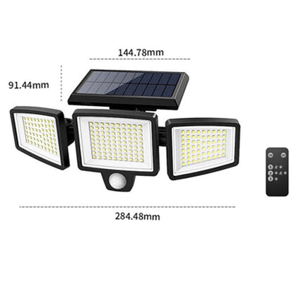 💡 50% RABATT! ☀️ Solar-Außenleuchte mit Fernbedienung – Bewegungsmelder & einstellbare Helligkeit – Kabellos, wasserdicht & ideal für Wege, Terrassen oder Gärten – automatisches Ein- und Ausschalten 🌙