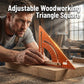 📐 50% RABATT! 🔧 Präzisions-Dreikantwinkel für die Holzbearbeitung – Robuste Alu-Konstruktion & Laser-Markierungen – Perfekt für exakte 90°-Markierungen, Schreinerei oder Fliesenlegen – unverzichtbar für Heimwerker und Profis 🛠️