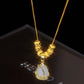 🌷 50% RABATT! ✨ Tulpen-Anhänger in Gold – Filigrane Halskette mit Glücksbringer – Minimalistisches Design, perfekt für den täglichen Begleiter oder als liebevolles Geschenk 💛