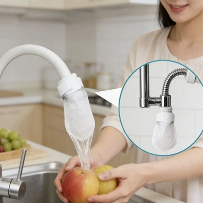 🚰 KAUFE 2, ERHALTE 1 GRATIS! 💧 Spritzschutz-Küchenarmaturfilter zur Entfernung von Sedimenten & Rost – 360° schwenkbar, reduziert Chlorgeruch & passt auf die meisten Armaturen – saubereres Wasser und weniger Spritzer 🧼