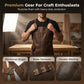 🧰 50% RABATT! ✨ Handwerker-Lederschürze – Wasserdicht, mehrere Taschen & extrem robust – Perfekt für Heimwerker, Schreiner oder Mechaniker – schützt Kleidung & bietet Stauraum für Werkzeuge 🔥