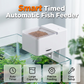🐟 50% RABATT! ⏱️ Automatischer Fischfutterspender mit Timer – Einstellbare Portionen & zuverlässige Stromversorgung – Ideal für Aquarien, Urlaub oder den täglichen Gebrauch – füttert zuverlässig auch bei Abwesenheit 🌊