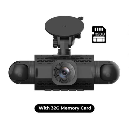 📹 50% RABATT! 🚗 1080p 4-Kanal-Dashcam mit G-Sensor – Rundumsicht, klare Aufnahmen & Unfallaufzeichnung – Maximaler Schutz für jede Fahrt ✨
