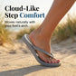 🩴 50% RABATT! ✨ Unisex-Flip-Flops mit rutschfester Sohle – Orthopädisch & strukturiertes Fußbett – Himmlischer Tragekomfort – perfekt für Strand, Pool oder den ganzen Tag zu Hause ☀️