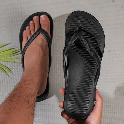 🩴 50% RABATT! ✨ Unisex-Flip-Flops mit rutschfester Sohle – Orthopädisch & strukturiertes Fußbett – Himmlischer Tragekomfort – perfekt für Strand, Pool oder den ganzen Tag zu Hause ☀️