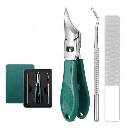 ✂️ 50% RABATT! 🦶 Schräger Nagelknipser – Spritzschutz & präzise – Für Finger & Fußnägel ✨