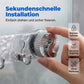 🧲 KAUFE 3, ERHALTE 1 GRATIS! ⏰ Minimalistische Hakenleiste mit Saugnapf – Bohrfrei & rostfrei – Starker Halt, perfekt für Küche, Bad oder Büro – rückstandslos entfernbar, wiederverwendbar 🚪
