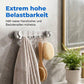 🧲 KAUFE 3, ERHALTE 1 GRATIS! ⏰ Minimalistische Hakenleiste mit Saugnapf – Bohrfrei & rostfrei – Starker Halt, perfekt für Küche, Bad oder Büro – rückstandslos entfernbar, wiederverwendbar 🚪