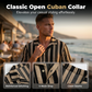 👕 60% RABATT JETZT! 🌊 Herren Wavy Stripe Kubanisches Kragen-Hemd – Atmungsaktive Textur & entspannte Passform – Retro Sommerstil – perfekt für Strand, Urlaub oder heiße Tage 🌴