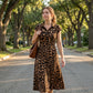 🐆 50% RABATT! 👗 Elegantes Damen-Kleid mit Leopardenprint & Reverskragen – Figurbetont, vielseitig & stilvoll – Perfekt für Büro, Dinner & besondere Anlässe ✨