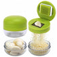 🧄 50% RABATT! ❄️ Mini-Knoblauchpresse mit Auffangbehälter – Kompakt, vielseitig & leicht zu reinigen – Ideal für Knoblauch, Ingwer & Chili in der Küche 🍳