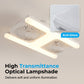 🌀 60% RABATT! ✨ Deckenventilator mit Doppelkopf und LED-Licht – Modernes Design mit Fernbedienung – Perfekt für Wohnzimmer & Schlafzimmer – leise & energieeffizient 💡