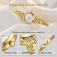 ⌚ 60% RABATT! ✨ Elegante Damen-Armbanduhr – Schimmerndes Zifferblatt & geflochtenes Metallarmband – Luxuriöses Design, perfekt für Alltag oder festliche Anlässe – stilvoller Blickfang am Handgelenk 💎