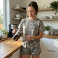 👚 60% RABATT! 🌿 Damen Plus-Size Camouflage Top & Shorts Set – Lockere Passform & weicher Stoff – Einfach, stylisch & abenteuerbereit – perfekt für Outdoor, Freizeit oder heiße Tage ✨🩳