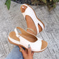 👡 60% RABATT! ✨ Bequeme Vintage-Sandalen mit offenem Zehenbereich für Damen – Leichte Sohle & verstellbarer Riemen – Perfekt für Sommer, Strand oder Stadtbummel – stilvoller Retro-Chic für jeden Tag ☀️