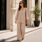 👗 50% RABATT! ✨ Elegantes Damen Oberteil & Hose 2-teiliges Set – Fließender Stoff & moderne Passform – Perfekt für Büro, Abendveranstaltungen oder einen stilvollen Auftritt – vielseitig und bequem 🌸