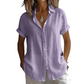 👚 50% RABATT! ☀️ Damen Sommer-Freizeit-Kurzarmhemd – Leicht, luftig & vielseitig – Perfekt für warme Tage, Strand oder Alltag – femininer Look mit hohem Tragekomfort 🌸✨