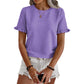 👚 50% RABATT! ✨ Elegantes Damen-Rüschenärmel-Sommeroberteil – Leichter Stoff & romantischer Look – Perfekt für warme Tage, Büro oder besondere Anlässe – feminin und vielseitig kombinierbar 🌸