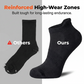 🧦 50% RABATT! ⏰ Unisex athletische Knöchel-Laufsocken – Feuchtigkeitsableitend & nahtlos – Gepolsterte Ferse, perfekt für Läufer und Sportler – atmungsaktiv und langlebig 🏃‍♂️✨