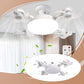🌀 60% RABATT! 💡 Deckenventilator mit E27-Fassung – Leiser 2-in-1-LED-Ventilator mit Fernbedienung – Kühlung & Licht in einem – perfekt für Wohnzimmer oder Schlafzimmer 🏠✨