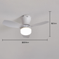 🌀 60% RABATT! 💡 Deckenventilator mit E27-Fassung – Leiser 2-in-1-LED-Ventilator mit Fernbedienung – Kühlung & Licht in einem – perfekt für Wohnzimmer oder Schlafzimmer 🏠✨