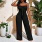 👗 50% RABATT! 🌸 Damen-Jumpsuit, trägerlos, hochgeschnitten & weites Bein – Eleganter & luftiger Look – Perfekt für Sommer, Hochzeit oder Abendveranstaltungen – stilvoll, feminin und bequem ✨🌿
