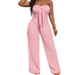 👗 50% RABATT! 🌸 Damen-Jumpsuit, trägerlos, hochgeschnitten & weites Bein – Eleganter & luftiger Look – Perfekt für Sommer, Hochzeit oder Abendveranstaltungen – stilvoll, feminin und bequem ✨🌿