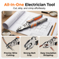 🔧 70% RABATT! ✂️ Ratschenkabel-Drahtschneider-Zange – Gehärteter Stahl & Hebelwirkung – Saubere Schnitte für Kabel, Drähte & Bänder – ergonomischer Griff für ermüdungsfreies Arbeiten – ideal für Elektroinstallationen oder den täglichen Gebrauch 🛠️✨