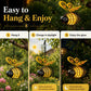 🐝 KAUFE 3, ERHALTE 1 GRATIS! ☀️ Solar-Hängeleuchte mit Biene für den Außenbereich – Charmantes Garten-Deko – Perfektes Geschenk für Pflanzenliebhaber, Mütter oder alle, die gerne lächeln ❤️🌿✨