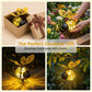 🐝 KAUFE 3, ERHALTE 1 GRATIS! ☀️ Solar-Hängeleuchte mit Biene für den Außenbereich – Charmantes Garten-Deko – Perfektes Geschenk für Pflanzenliebhaber, Mütter oder alle, die gerne lächeln ❤️🌿✨