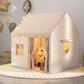 🏰 50% RABATT! 🧸 Kinderspielzelt „Schloss“ – Geräumig, atmungsaktiv & schnell aufgebaut – Fördert fantasievolles Spielen drinnen & draußen ✨