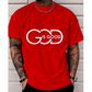 👕 50% RABATT! ✝️ Christliches Grafik-T-Shirt mit "God is Good"-Botschaft – Weiche Baumwolle & inspirierendes Design – Perfekt für den Alltag, als Geschenk oder Glaubensstatement – bequem & aussagekräftig 🙏✨💙