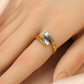 💍 50% RABATT! 🌿 Vielseitiger offener Ring mit zartem Zirkon-Glanz – Elegant & verstellbar – Perfekt für den Alltag oder als dezentes Statement – zeitloses Design mit edlem Funkeln ✨🎁