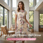 👗 60% RABATT! ✨ Blumendruck Plissiertes Midi-Kleid – Elegant & feminin – Leichter Stoff, romantischer Look – perfekt für Frühling, Gartenpartys oder besondere Anlässe 🌸✨