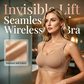 👙 50% RABATT! 🌸 Damen nahtloser trägerloser Stütz-BH – Bügelfrei, bequem & unsichtbar – Perfekt unter trägerlosen oder tief ausgeschnittenen Outfits – stützt ohne zu drücken ✨🤍