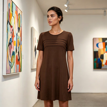 👗 50% RABATT! 🌸 Damen lässiges A-Linien-Kleid – Leicht, luftig & figurschmeichelnd – Perfekt für Alltag, Strand oder warme Tage – bequem & vielseitig ✨🌞