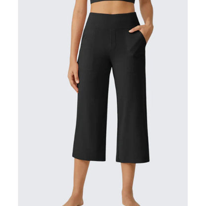 👖 50% RABATT! ✨ Damen Cropped Hose – Seitentaschen, atmungsaktiv & minimalistischer Schnitt – 6 Farben, Größen S–2XL – vielseitig für Alltag, Büro oder Freizeit 🌸✨