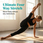 👖 KAUFE 1, ERHALTE 1 GRATIS! 🧘‍♀️ Damen Yoga-Leggings mit Po-Lifting & Mesh-Einsatz – Hohe Taille & bauchformend – 4-Wege-Stretch & Seitentaschen – perfekt für Yoga, Gym oder Alltag 💨✨