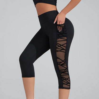 👖 KAUFE 1, ERHALTE 1 GRATIS! 🧘‍♀️ Damen Yoga-Leggings mit Po-Lifting & Mesh-Einsatz – Hohe Taille & bauchformend – 4-Wege-Stretch & Seitentaschen – perfekt für Yoga, Gym oder Alltag 💨✨