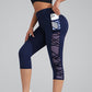 👖 KAUFE 1, ERHALTE 1 GRATIS! 🧘‍♀️ Damen Yoga-Leggings mit Po-Lifting & Mesh-Einsatz – Hohe Taille & bauchformend – 4-Wege-Stretch & Seitentaschen – perfekt für Yoga, Gym oder Alltag 💨✨