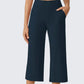👖 50% RABATT! 🌸 Damen lässige weite Bein Caprihose – Leicht, luftig & vielseitig – Perfekt für warme Tage, Strand oder Freizeit – bequemer Begleiter mit Stil ☀️✨