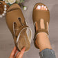 👡 50% RABATT! 🌸 Damen offene Spitze ausgeschnittene Keilsandale – Leichte Keilsohle & verstellbarer Riemen – Perfekt für Sommer, Strand oder elegante Freizeit-Looks – stilvoll & bequem ☀️✨