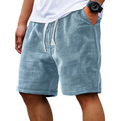 🩳 50% RABATT! 🌿 Atmungsaktive Waffel-Herren-Freizeitshorts – Leicht, elastischer Bund & lässiger Schnitt – Ideal für warme Tage, Freizeit oder einen entspannten Look – bequem & vielseitig ☀️✨